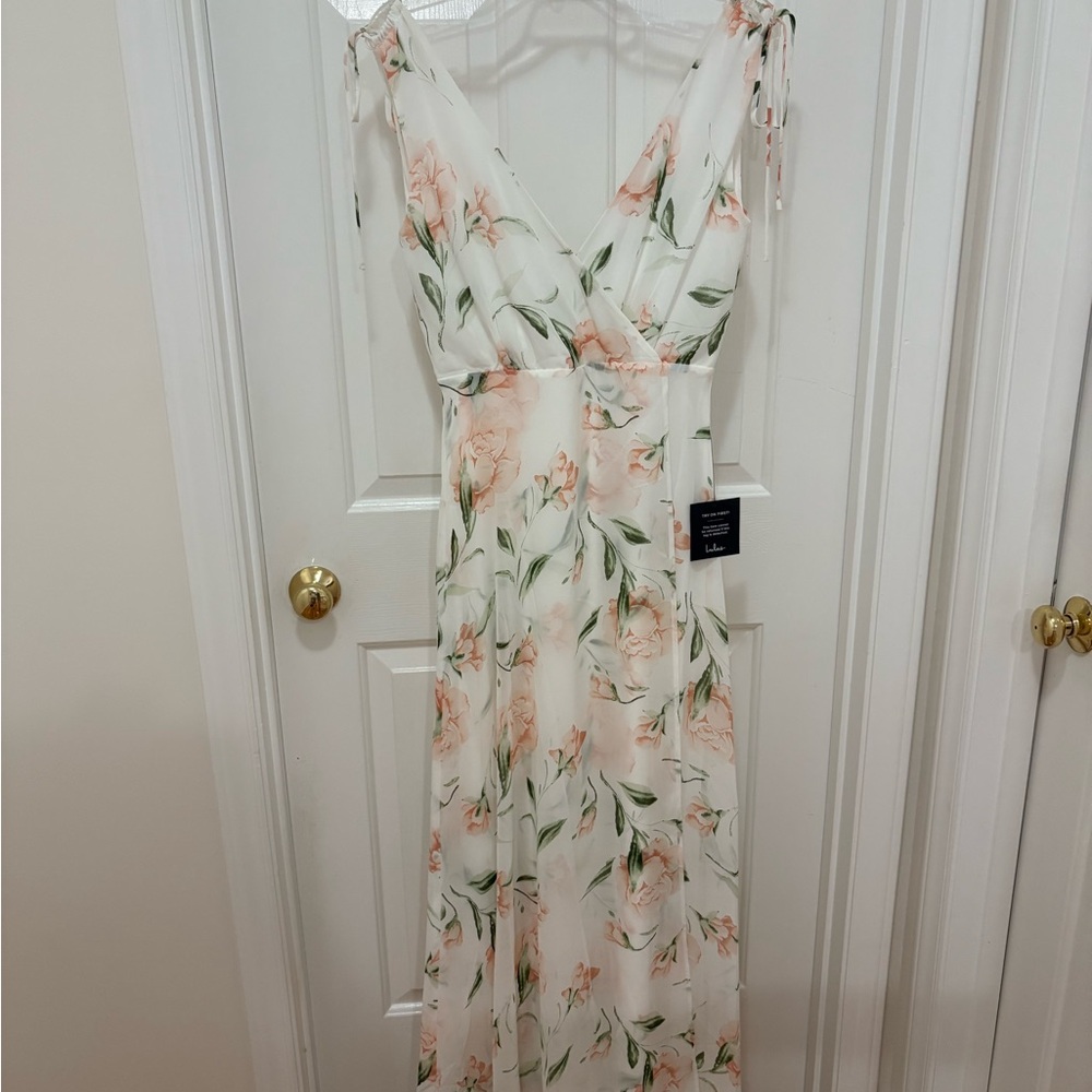Lulus Floral Maxi Dress S